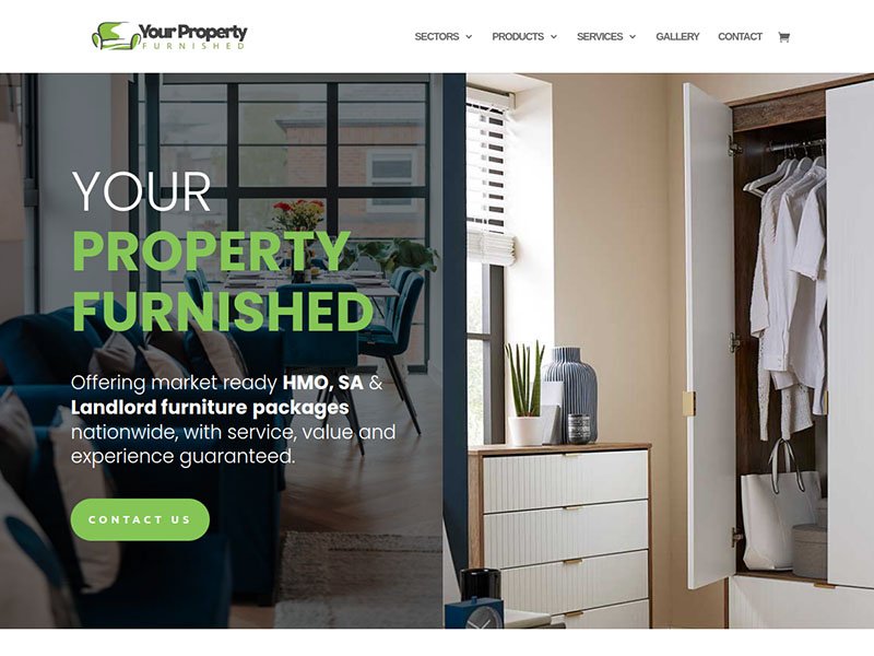 Your Property Furnished website